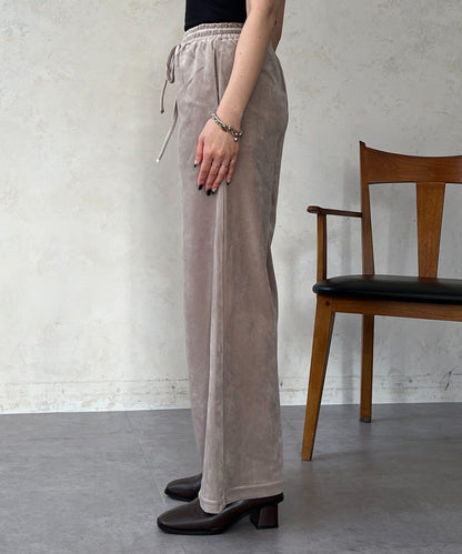 燈芯絨闊腿褲
