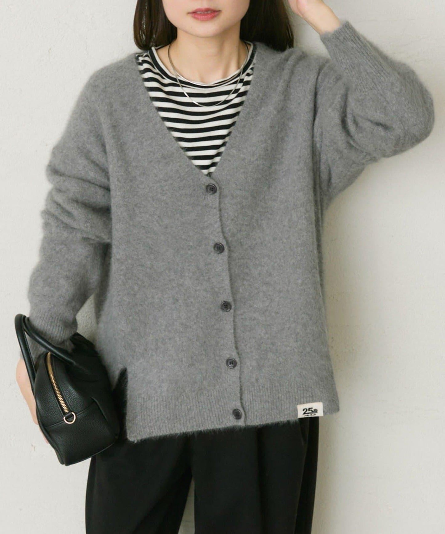 【25th】FOX羊毛V領針織開衫