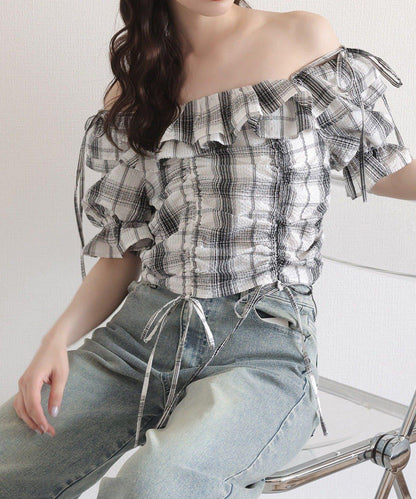 【one after another】抽繩襯衫