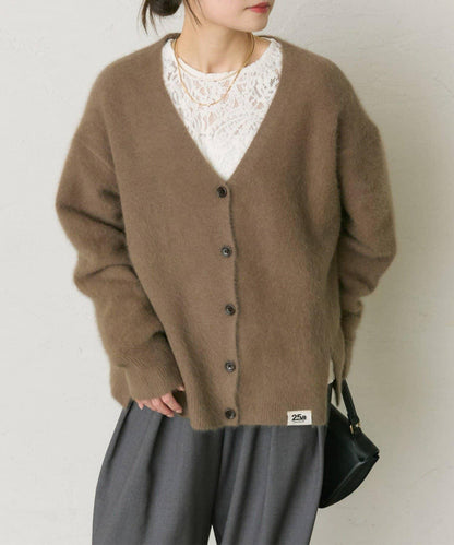 【25th】FOX羊毛V領針織開衫