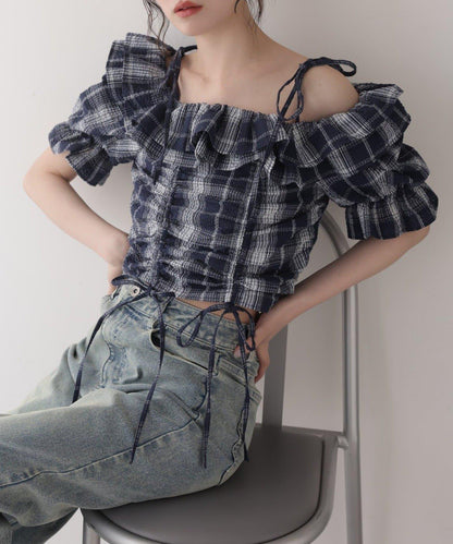 【one after another】抽繩襯衫