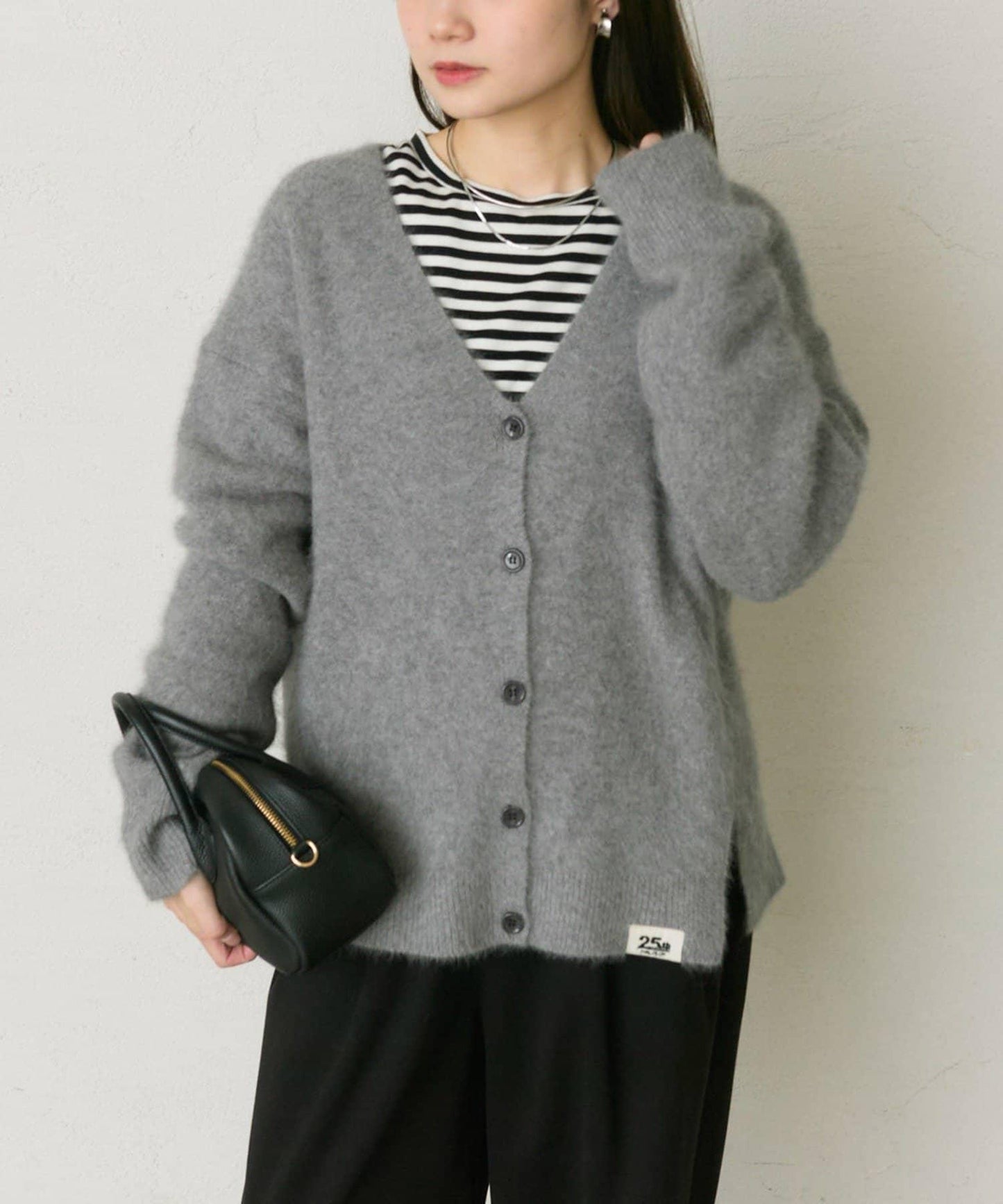 【25th】FOX羊毛V領針織開衫