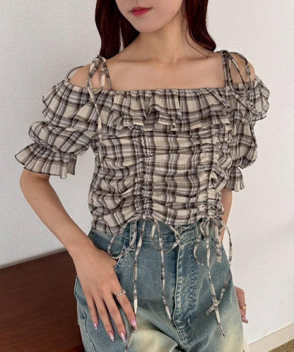 【one after another】抽繩襯衫