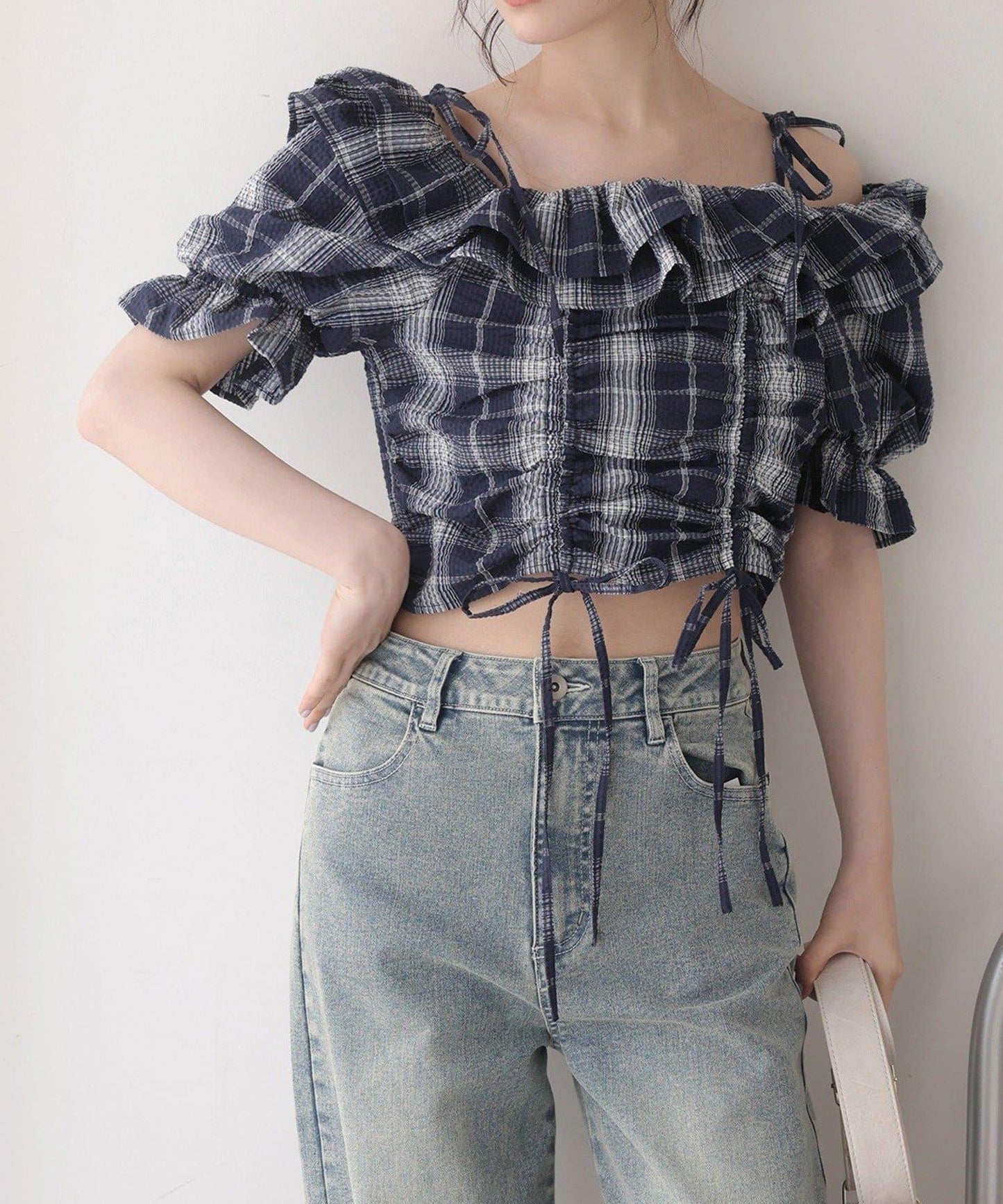 【one after another】抽繩襯衫