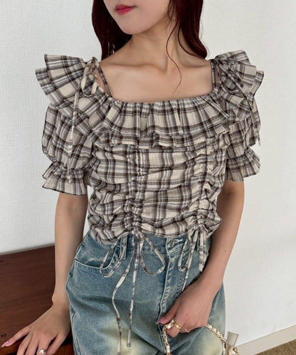 【one after another】抽繩襯衫