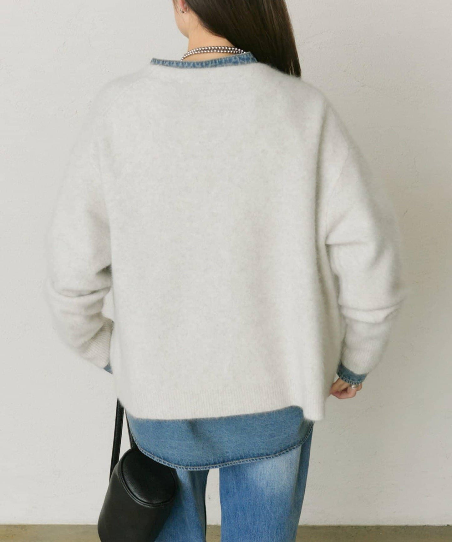 【25th】FOX羊毛V領針織開衫