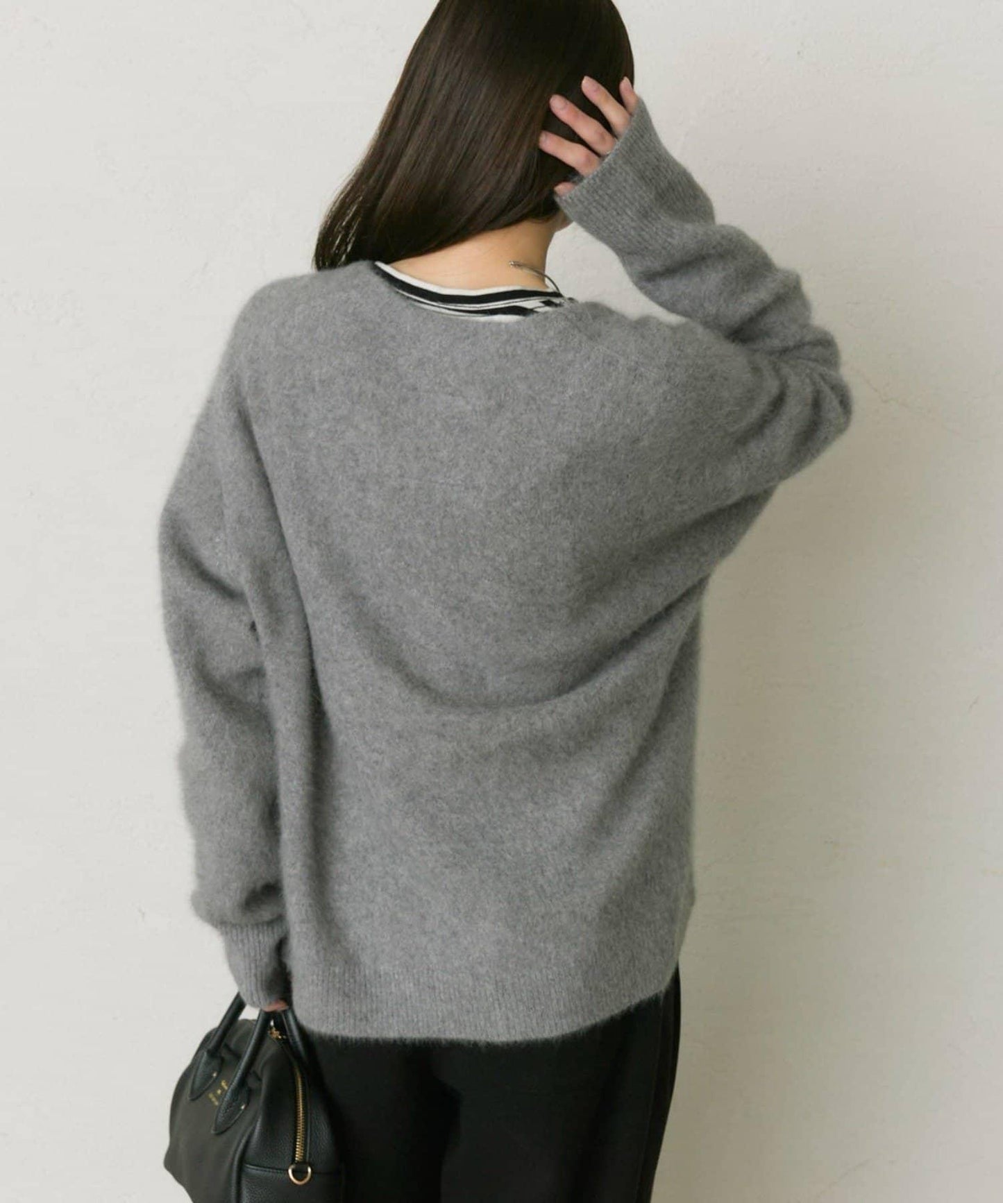 【25th】FOX羊毛V領針織開衫