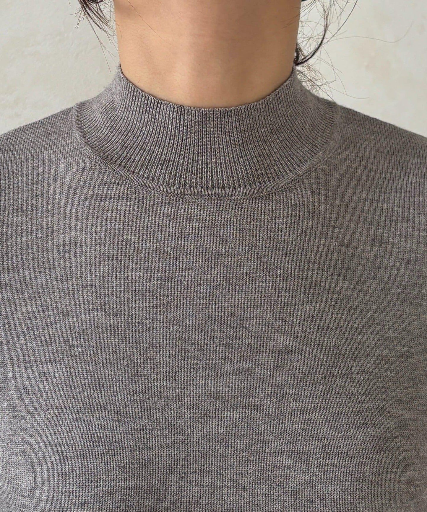 針織拼接連衣裙