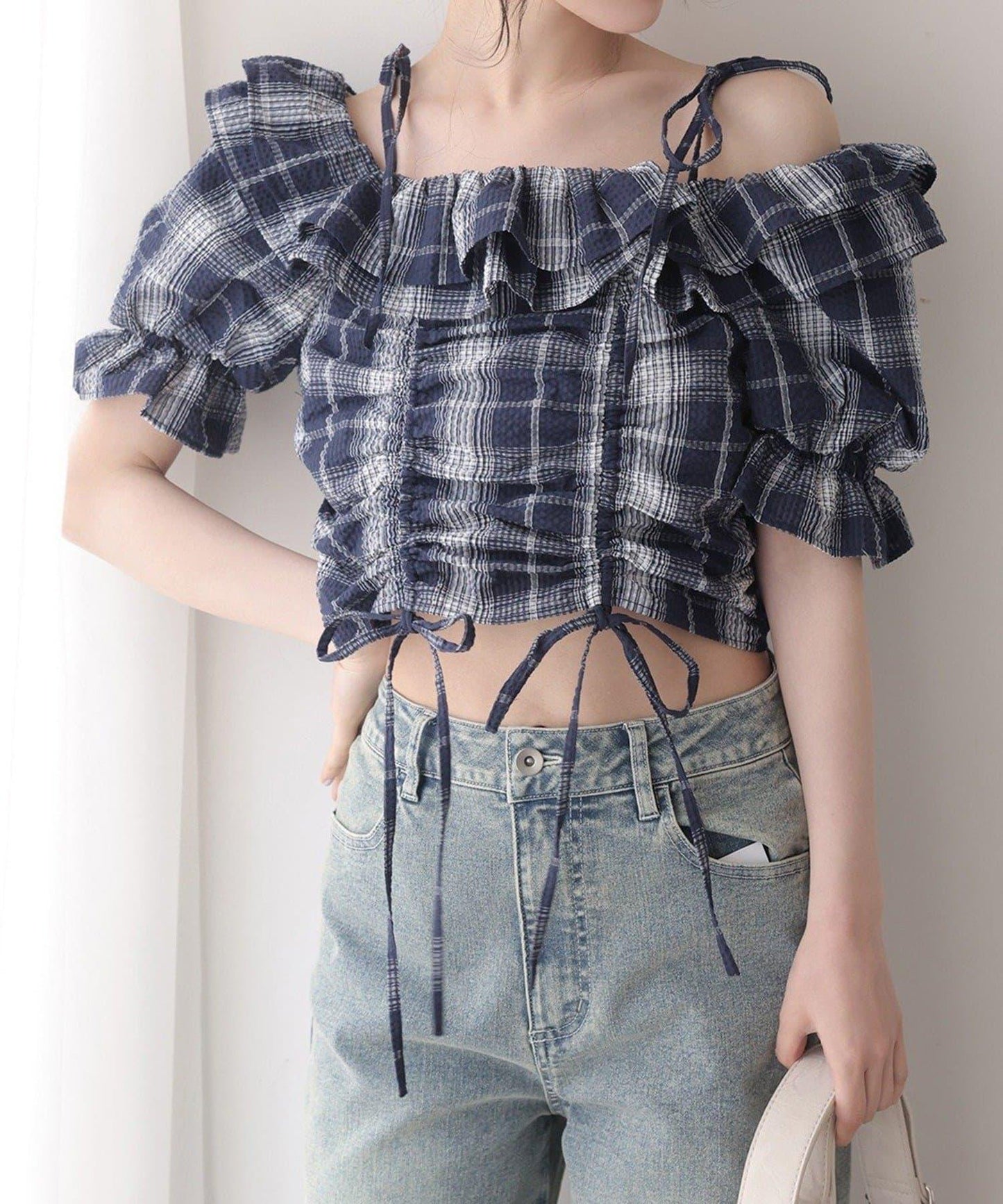 【one after another】抽繩襯衫