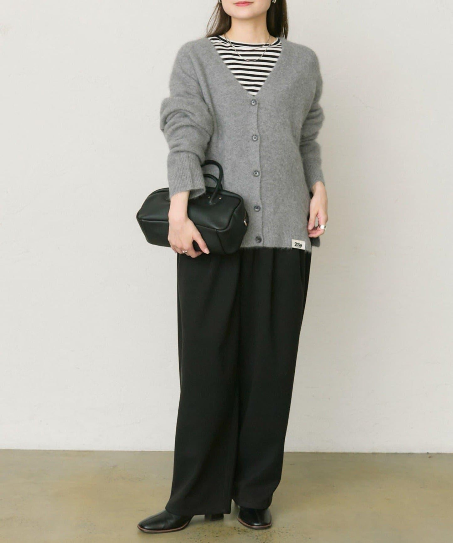 【25th】FOX羊毛V領針織開衫