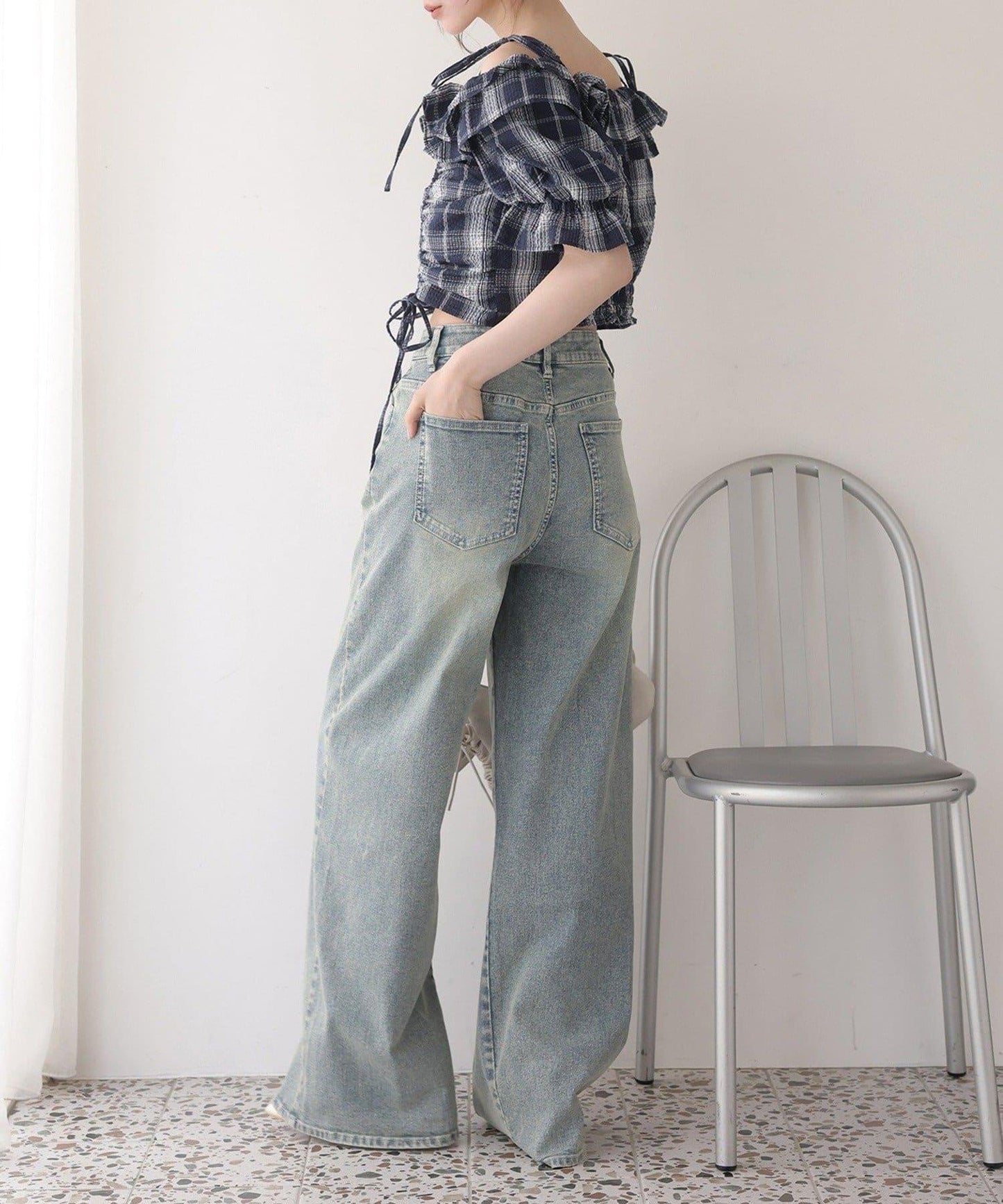 【one after another】抽繩襯衫