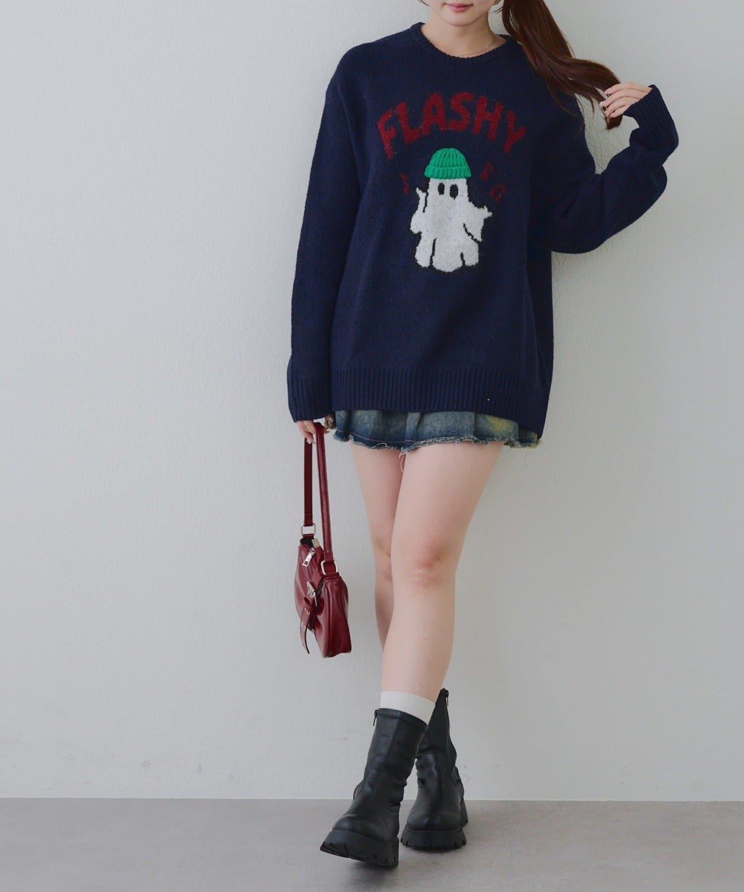 【RMAF】針織帽幽靈套頭衫