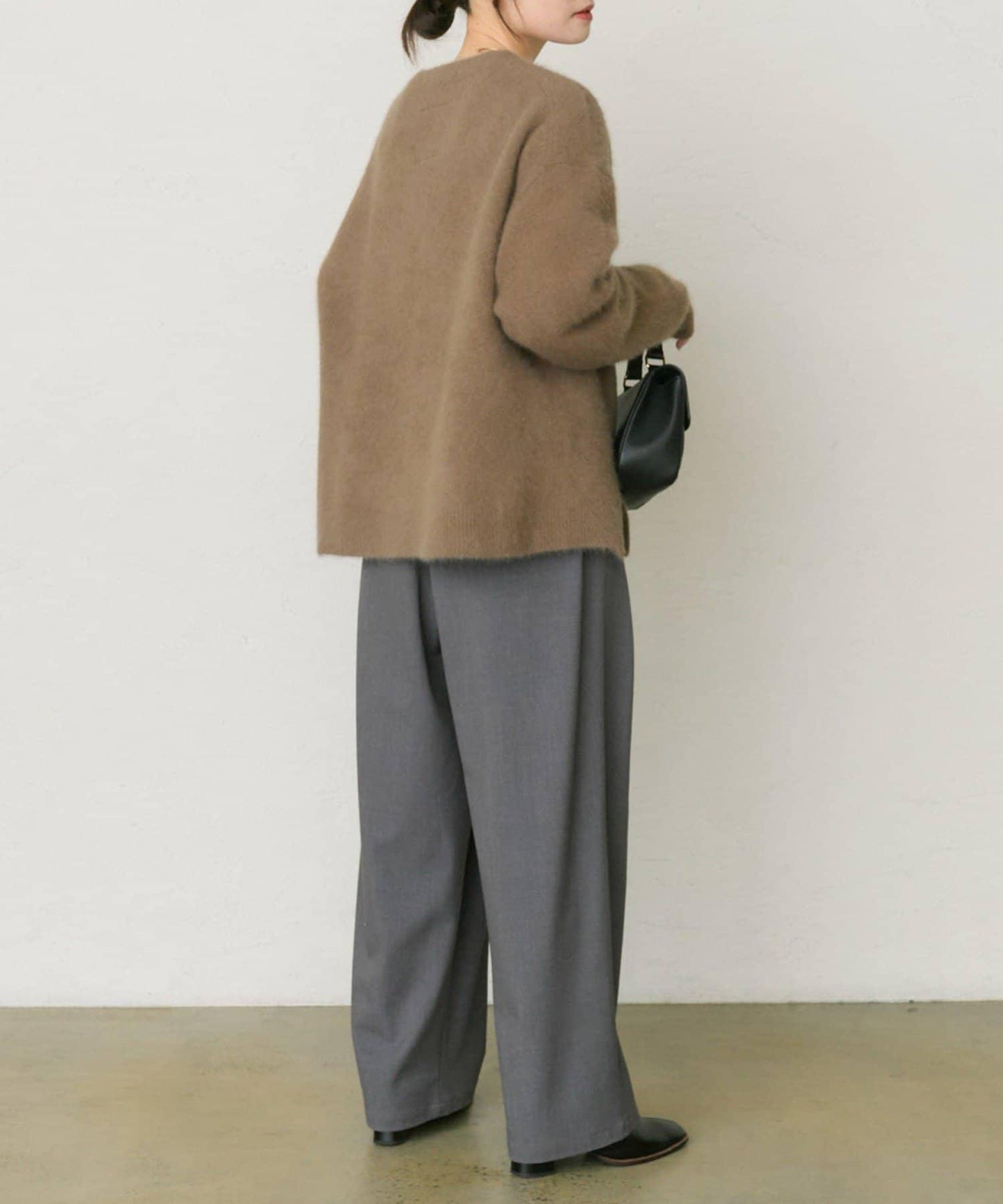 【25th】FOX羊毛V領針織開衫