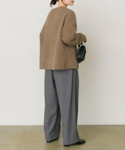 【25th】FOX羊毛V領針織開衫