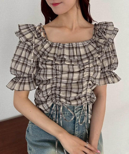 【one after another】抽繩襯衫