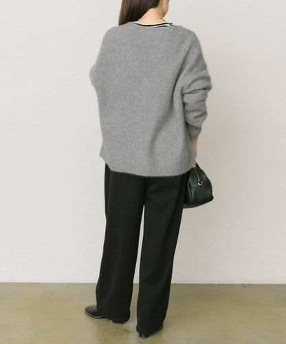 【25th】FOX羊毛V領針織開衫