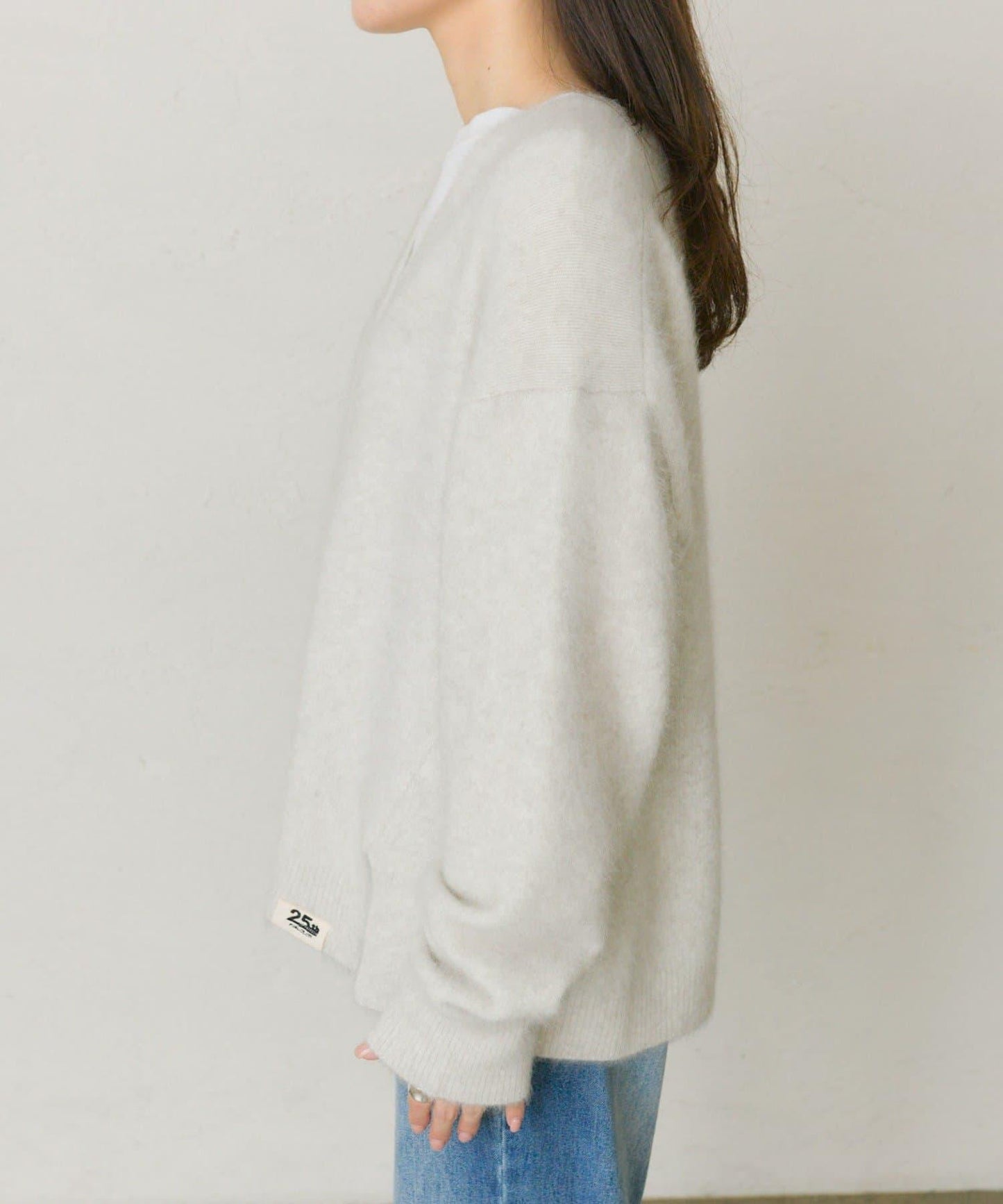 【25th】FOX羊毛V領針織開衫