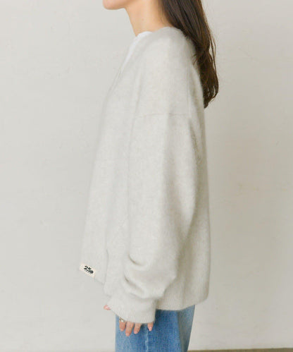 【25th】FOX羊毛V領針織開衫