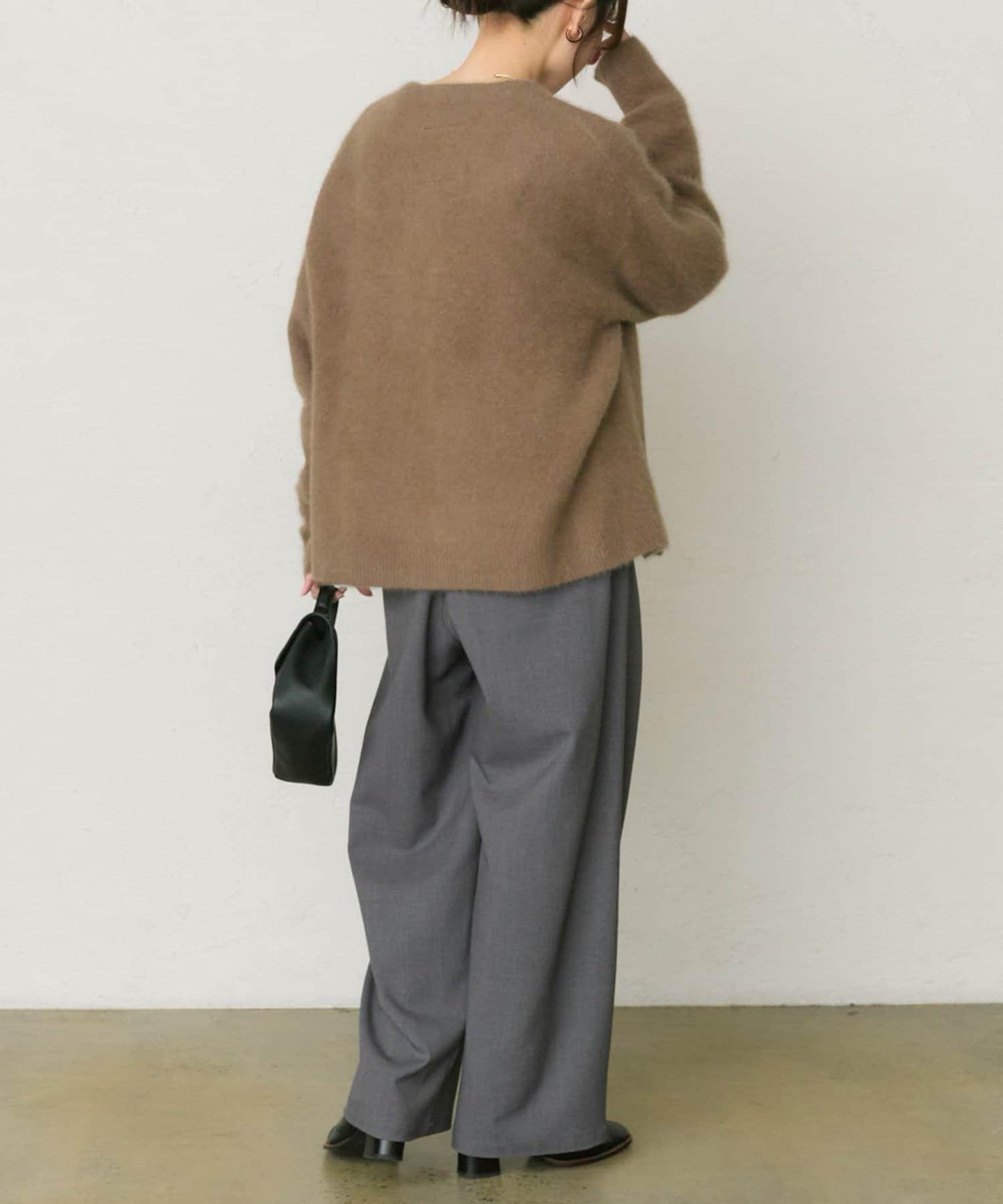 【25th】FOX羊毛V領針織開衫