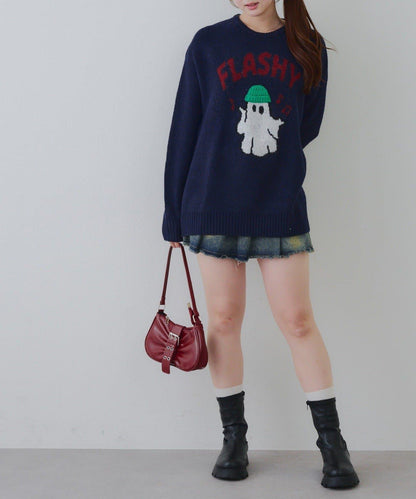 【RMAF】針織帽幽靈套頭衫