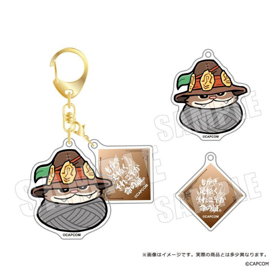 《怪物獵人物語》WILDS×ぶくぶ_臺詞亞克力鑰匙扣 06 露洛