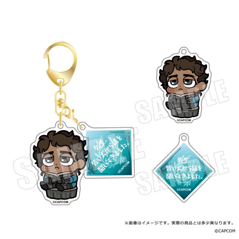 《怪物獵人物語》WILDS×ぶくぶ_臺詞亞克力鑰匙扣 05 納塔