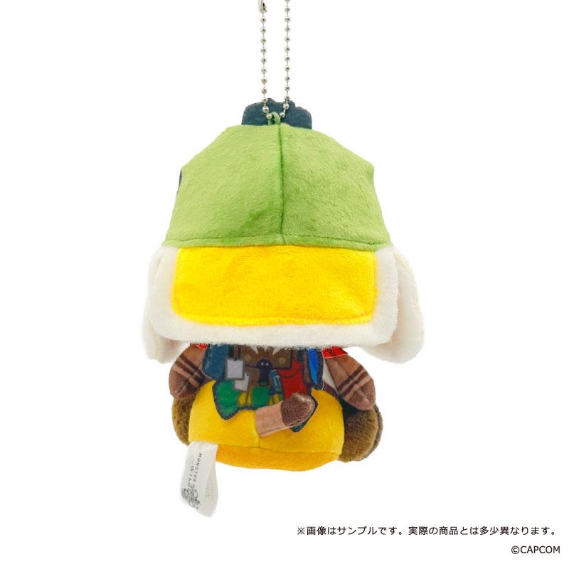 《怪物獵人物語》WILDS×ぶくぶ_毛絨公仔掛件 隨行艾露貓 希望裝備