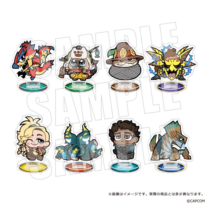 《怪物獵人物語》WILDS×ぶくぶ 小號亞克力立牌 Vol.2【BOX/8個裝】