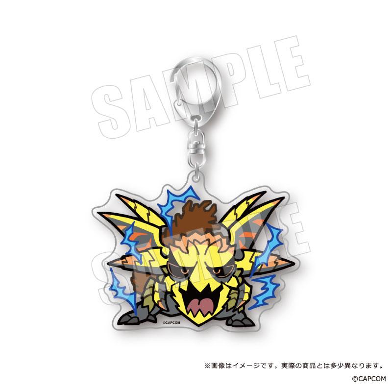 《怪物獵人物語》WILDS×ぶくぶ 大號亞克力鑰匙扣 12 雷·達烏
