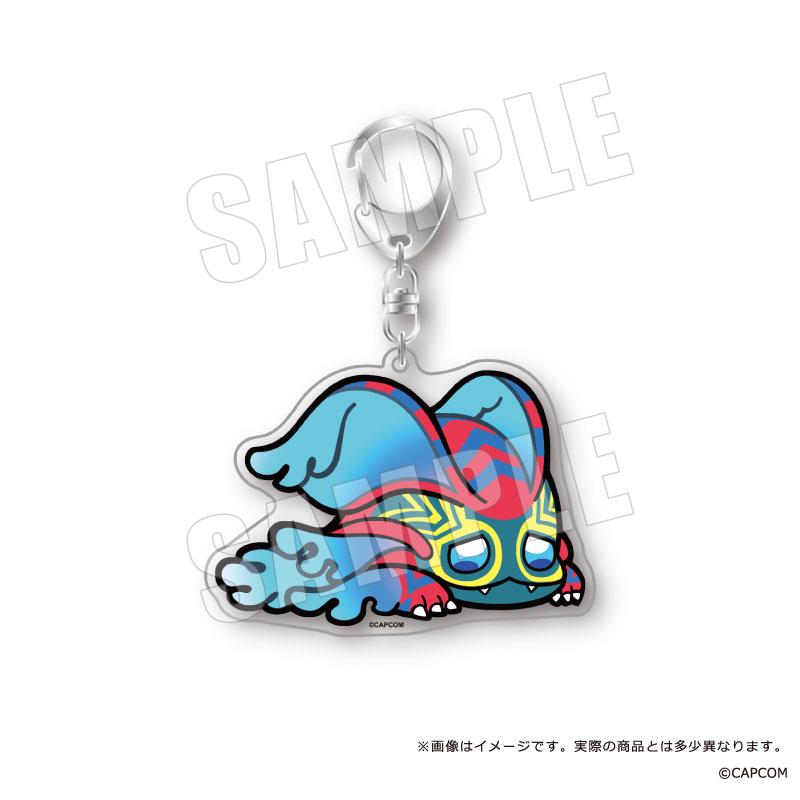 《怪物獵人物語》WILDS×ぶくぶ 大號亞克力鑰匙扣 13 烏茲·圖納
