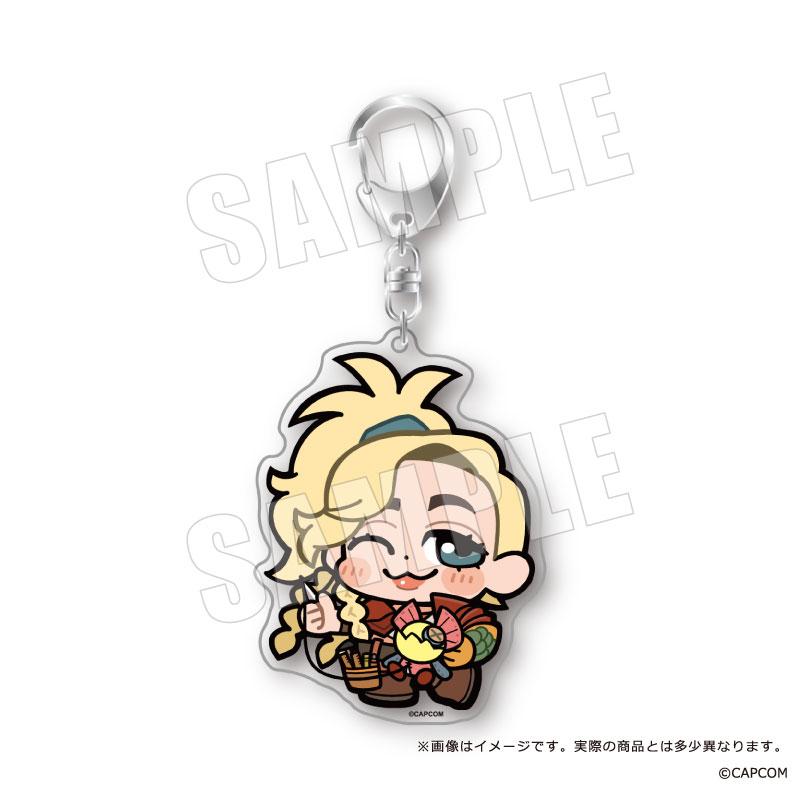 《怪物獵人物語》WILDS×ぶくぶ 大號亞克力鑰匙扣 04 傑瑪