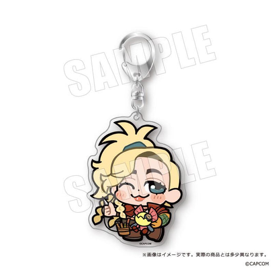 《怪物獵人物語》WILDS×ぶくぶ 大號亞克力鑰匙扣 04 傑瑪