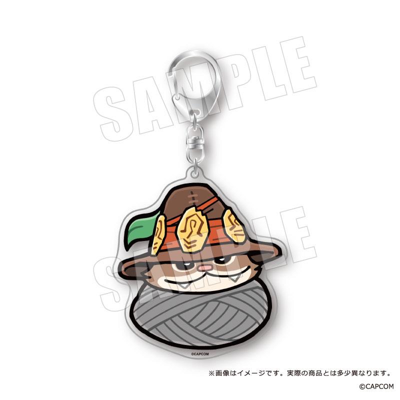 《怪物獵人物語》WILDS×ぶくぶ_大號亞克力鑰匙扣 07 ルロウ