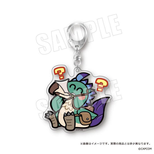 《怪物獵人物語》WILDS×ぶくぶ 大號亞克力鑰匙扣 06 塞克雷特