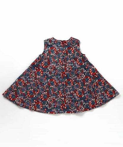 【兒童】米色針織連衣裙