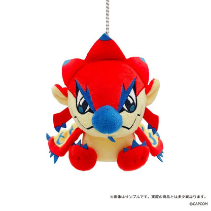 《怪物獵人物語》WILDS×ぶくぶ_毛絨公仔掛件 火龍