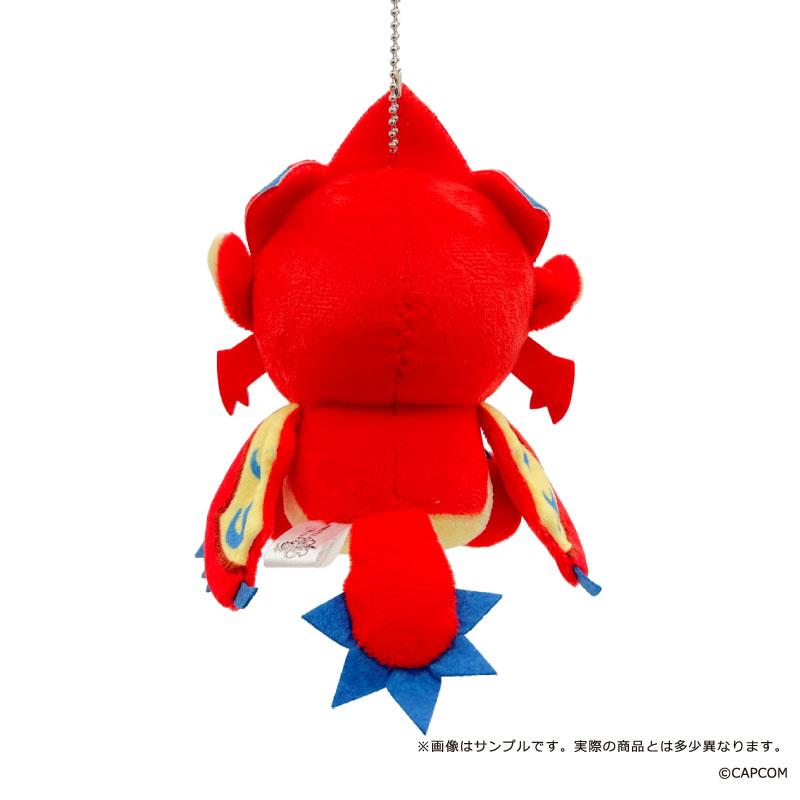 《怪物獵人物語》WILDS×ぶくぶ_毛絨公仔掛件 火龍