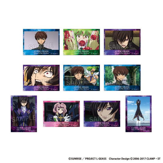 《反叛的魯路修》 交易全息貼紙 vol.3 BOX3【一盒／10包入】