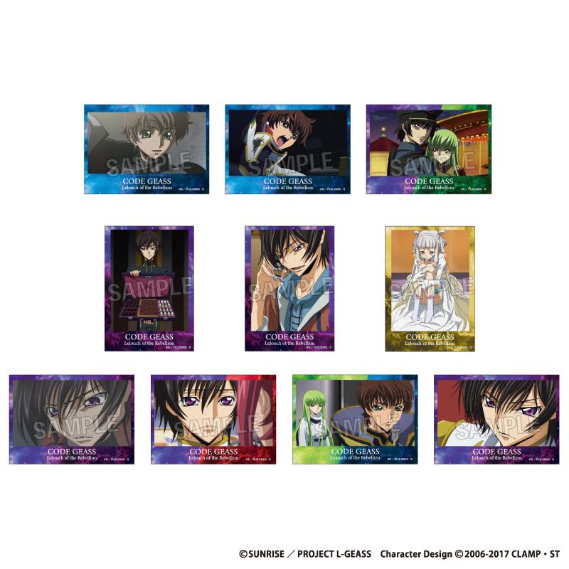 《反叛的魯路修》 交易全息貼紙 vol.3 BOX2【BOX／10包入】