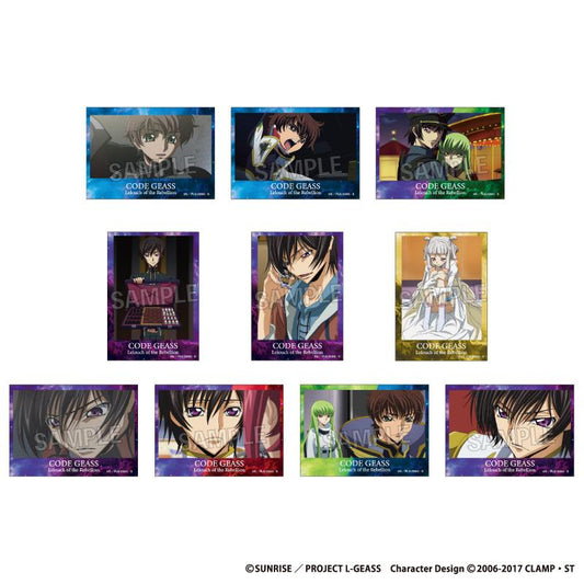 《反叛的魯路修》 交易全息貼紙 vol.3 BOX2【BOX／10包入】