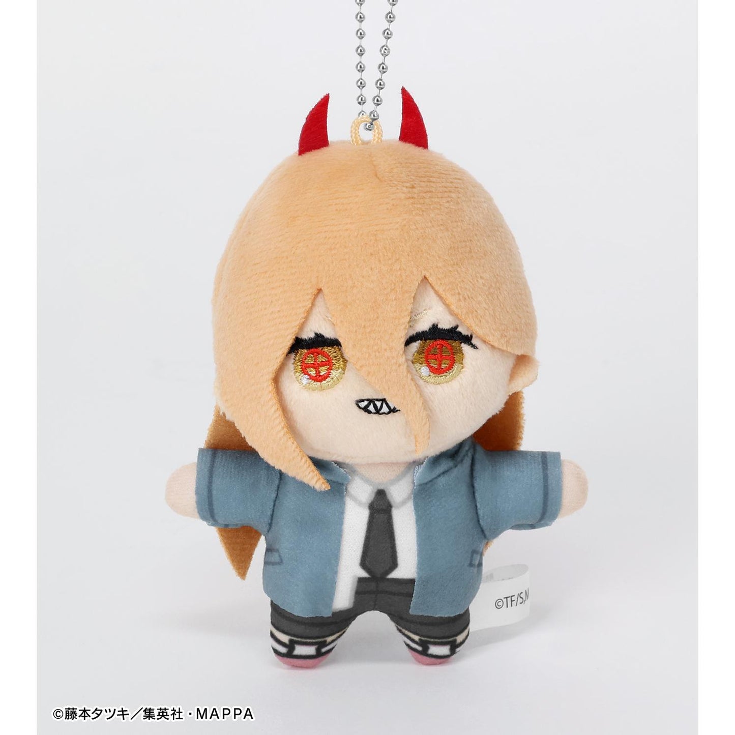 《電鋸人》 迷你毛絨公仔掛件（帕瓦）