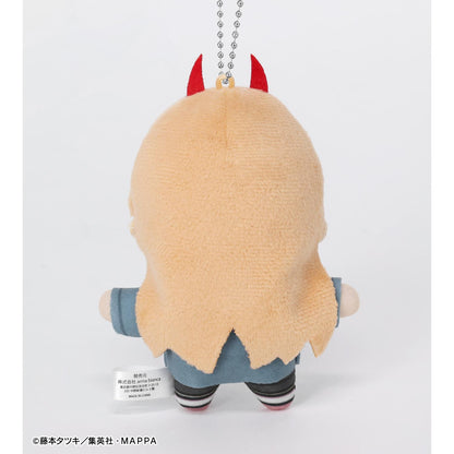 《電鋸人》 迷你毛絨公仔掛件（帕瓦）