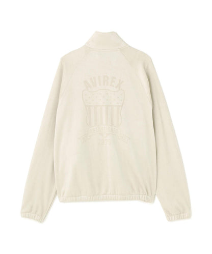 《直営店限定》CALL BONDING拼接運動夾克 “EMBLEM”