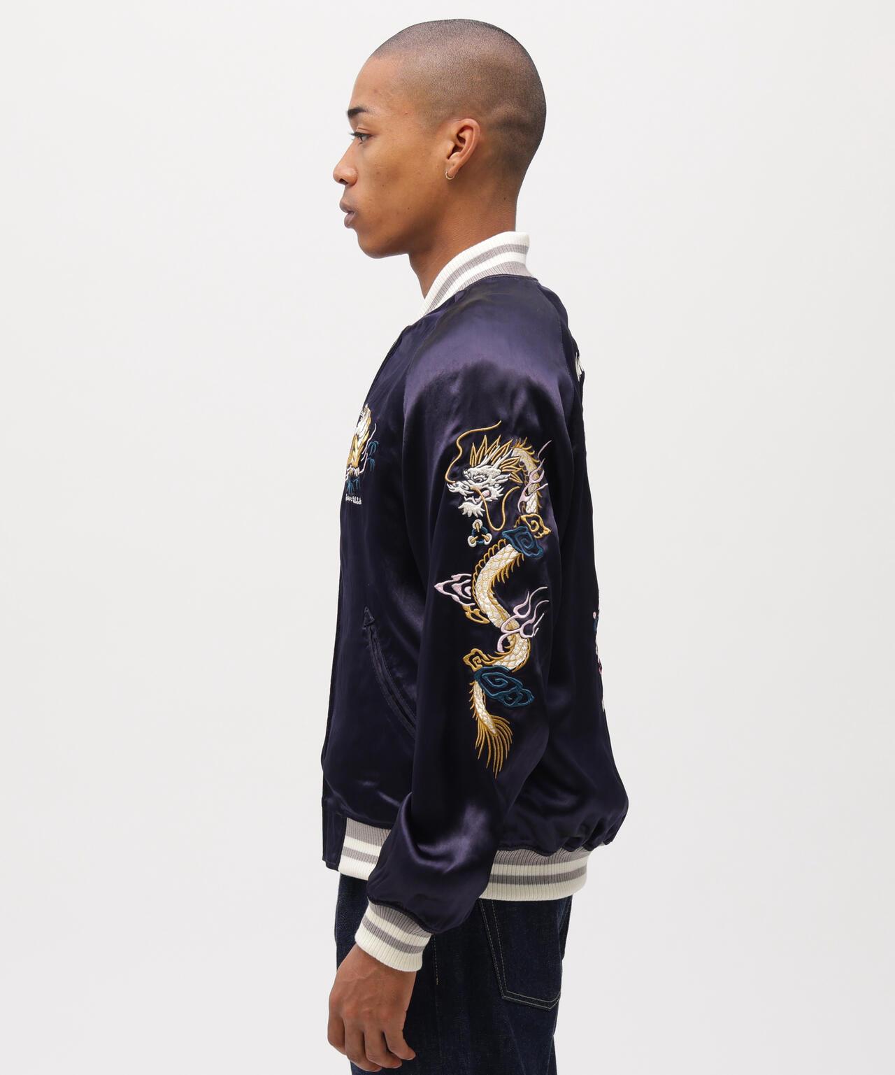 《直営店限定》紀念夾克 “龍與櫻花”