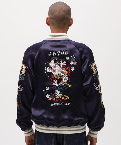 《直営店限定》紀念夾克 “龍與櫻花”