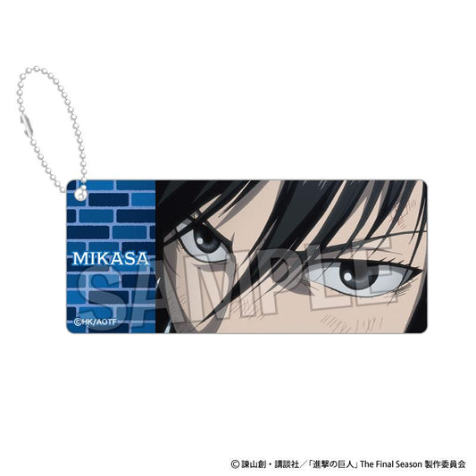 《進擊的巨人》亞克力鑰匙扣～AIZ收藏～米卡莎