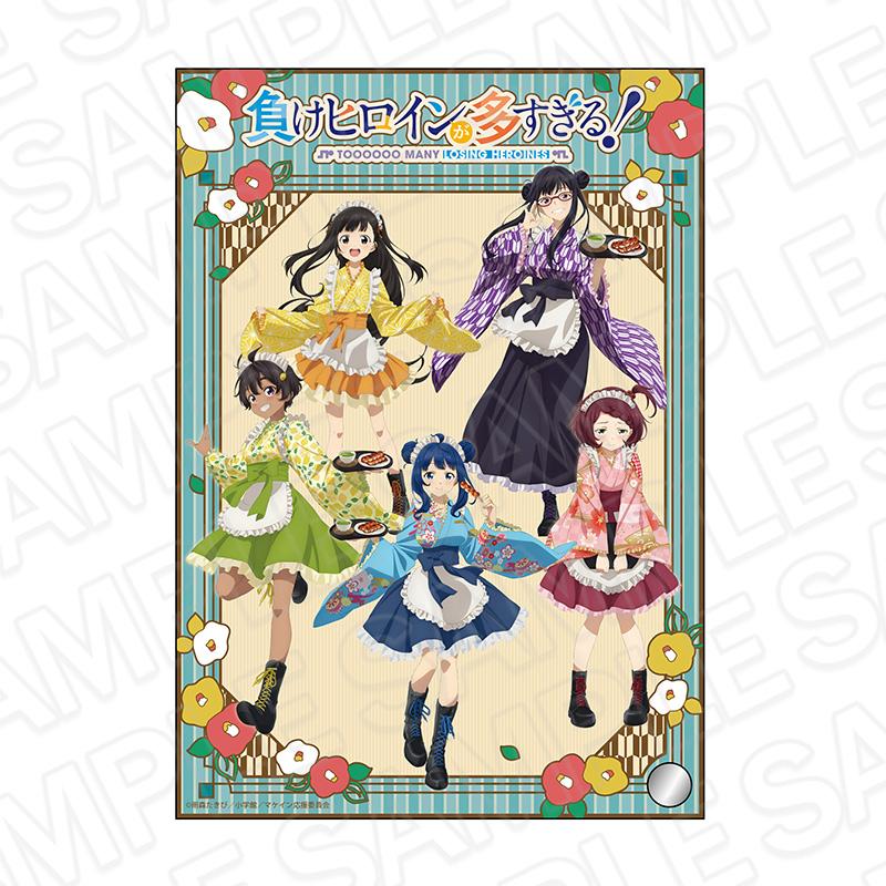 《敗犬女主太多了！》迷你亞克力藝術板 復古咖啡館ver.