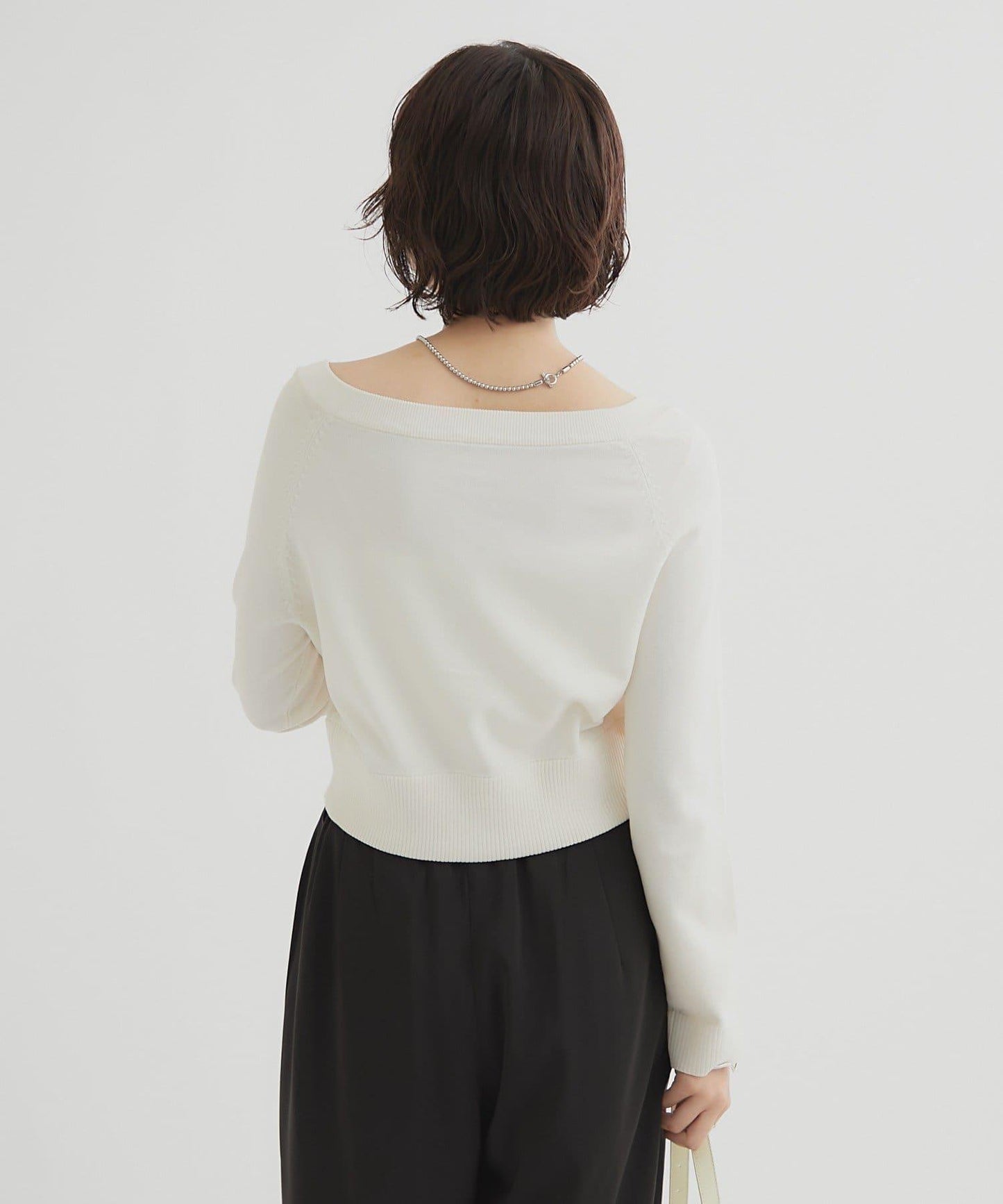 【顯瘦開衫】透明紐扣開衫