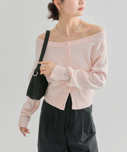 【顯瘦開衫】透明紐扣開衫