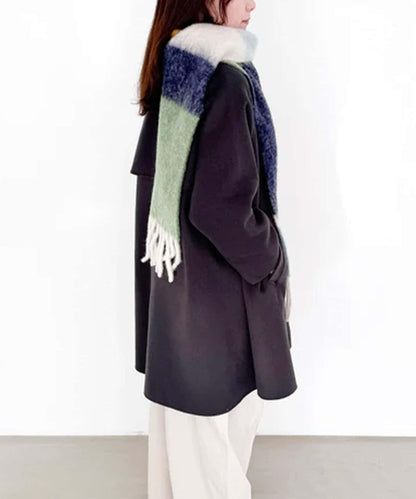 多色花式紗圍巾